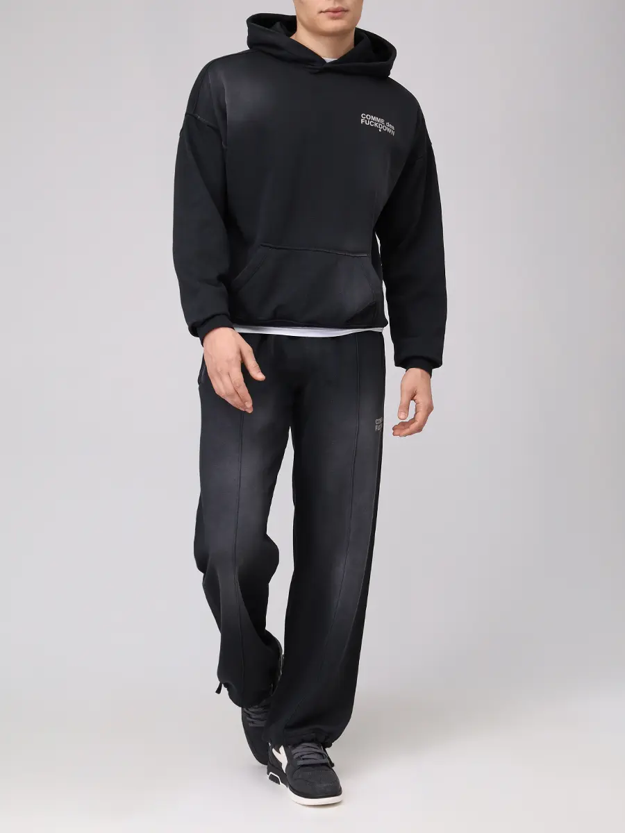 Костюм хлопковый COMME DES FUCKDOWN CFABM01740/CFABM01744 NERO Черный  Фото 2