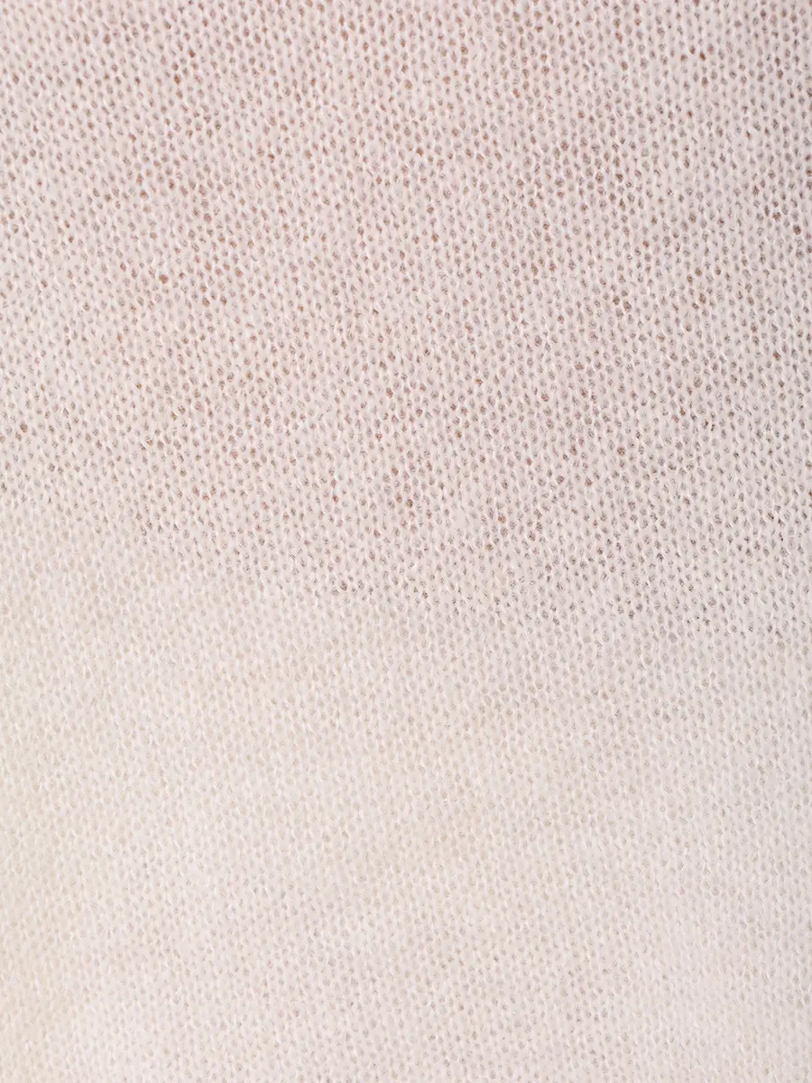 Топ из шерсти альпака MAURIZIO W14010280 Белый  Фото 5