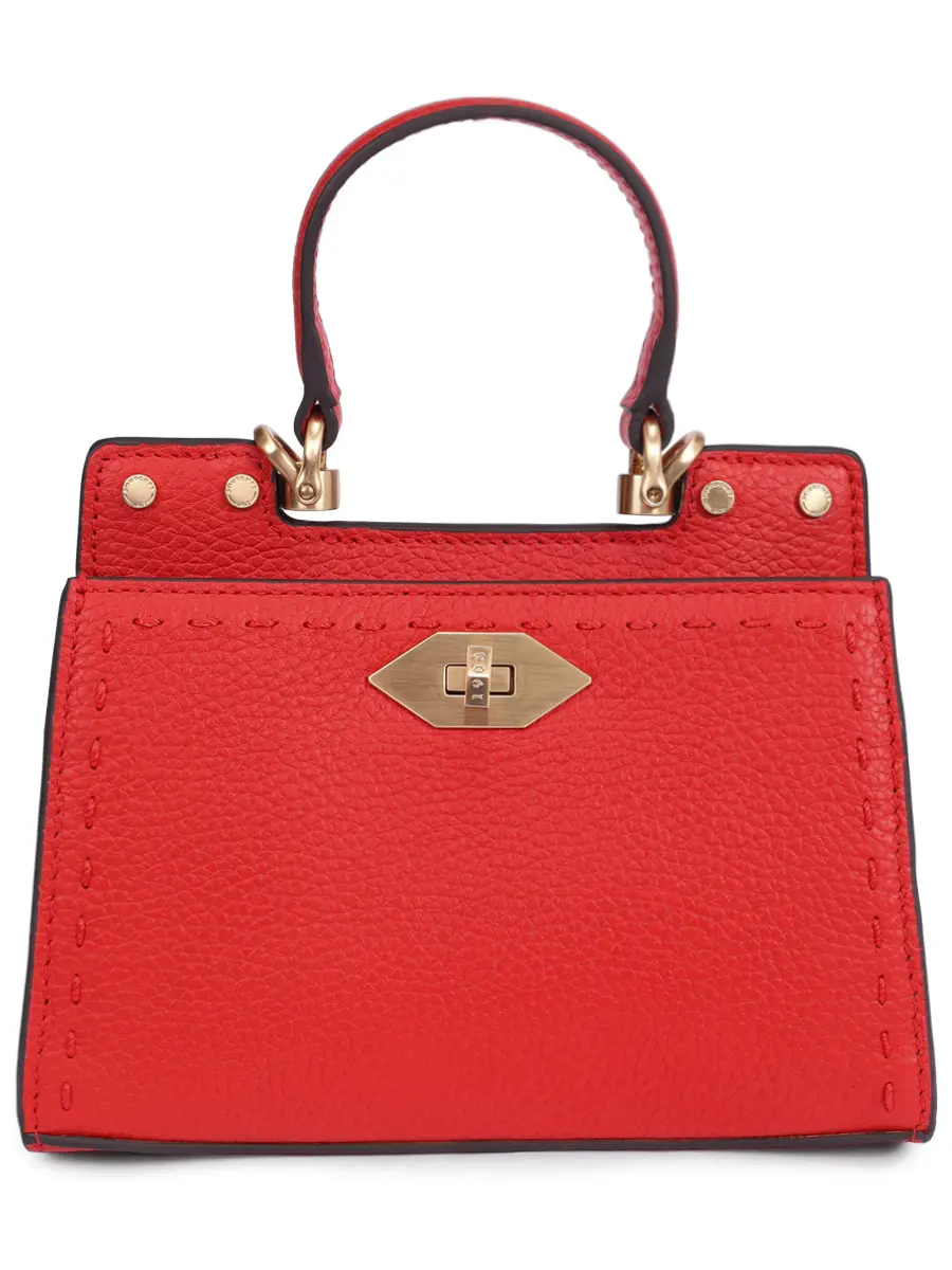 

Сумка кожаная Trianon, Красный, TRIANON 78070 Rouge vif