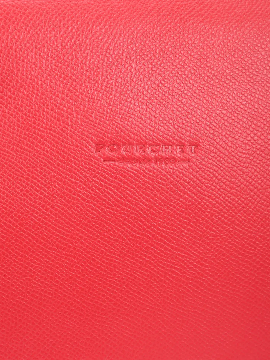 Сумка кожаная Cassetta POURCHET CASSETTA 77103 Rouge Красный  Фото 5