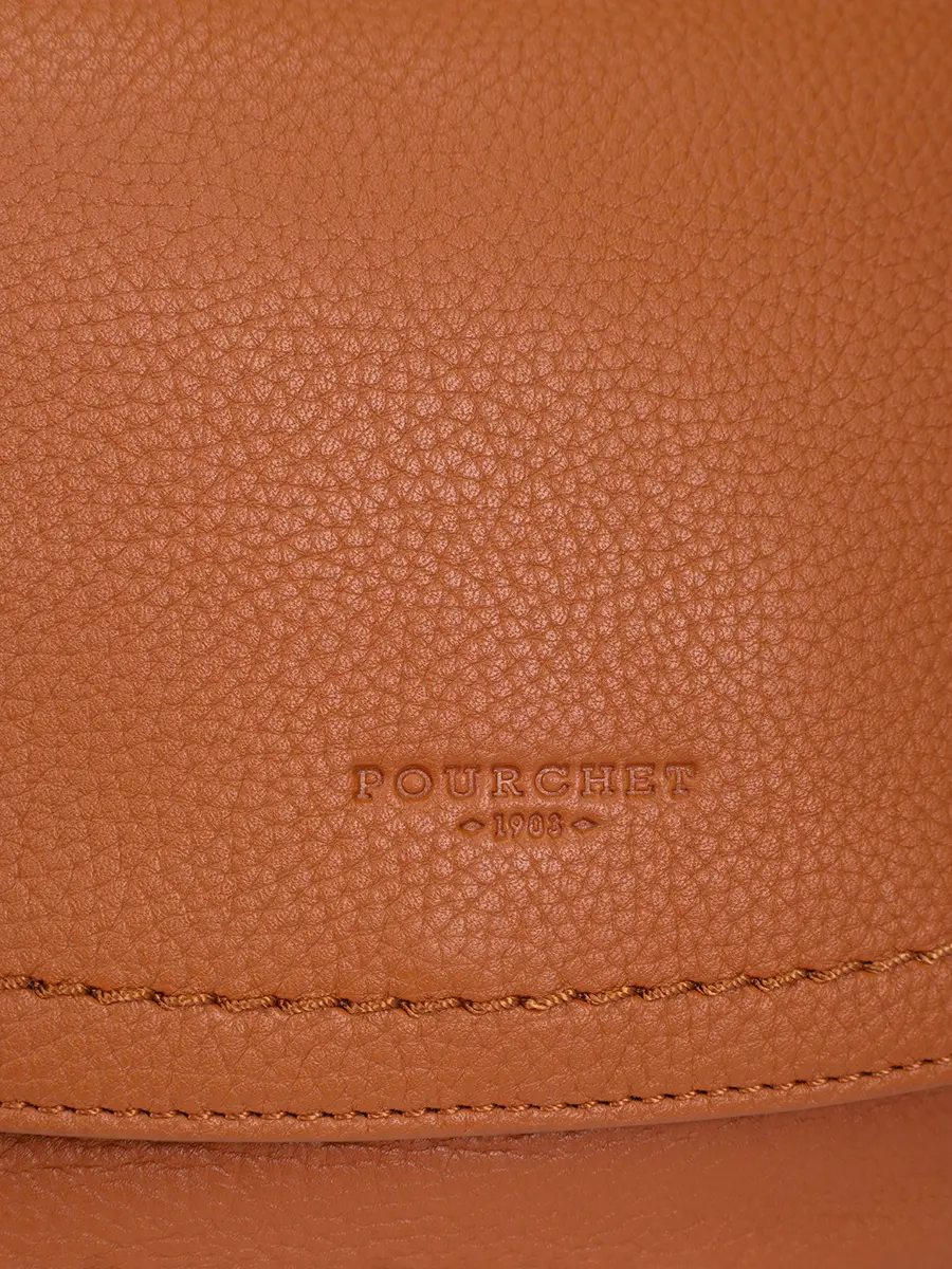 Сумка кожаная Pastille POURCHET PASTILLE 22074 Camel Коричневый  Фото 5