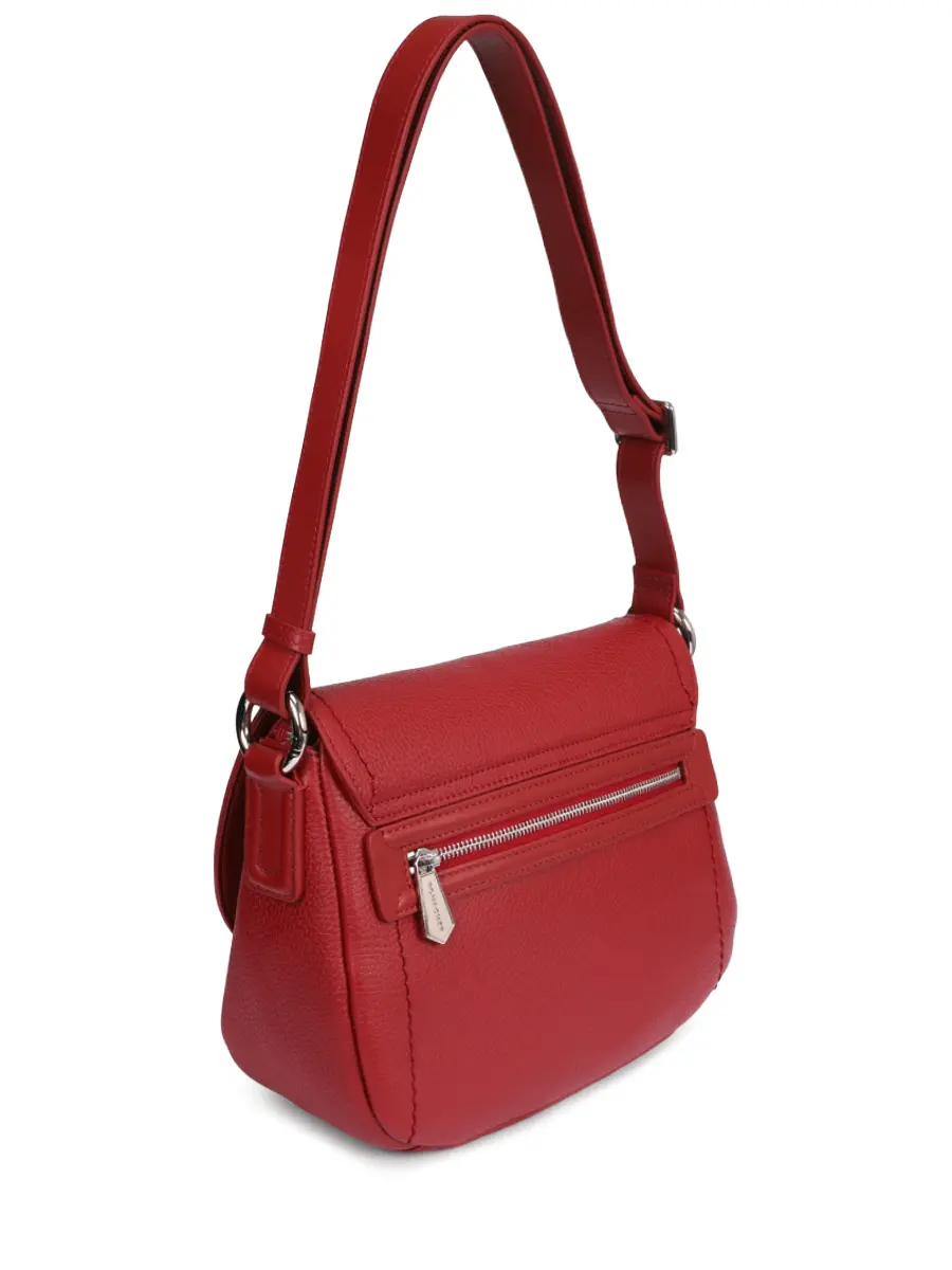 Сумка кожаная Pastille POURCHET PASTILLE 22074 Rouge Красный  Фото 3