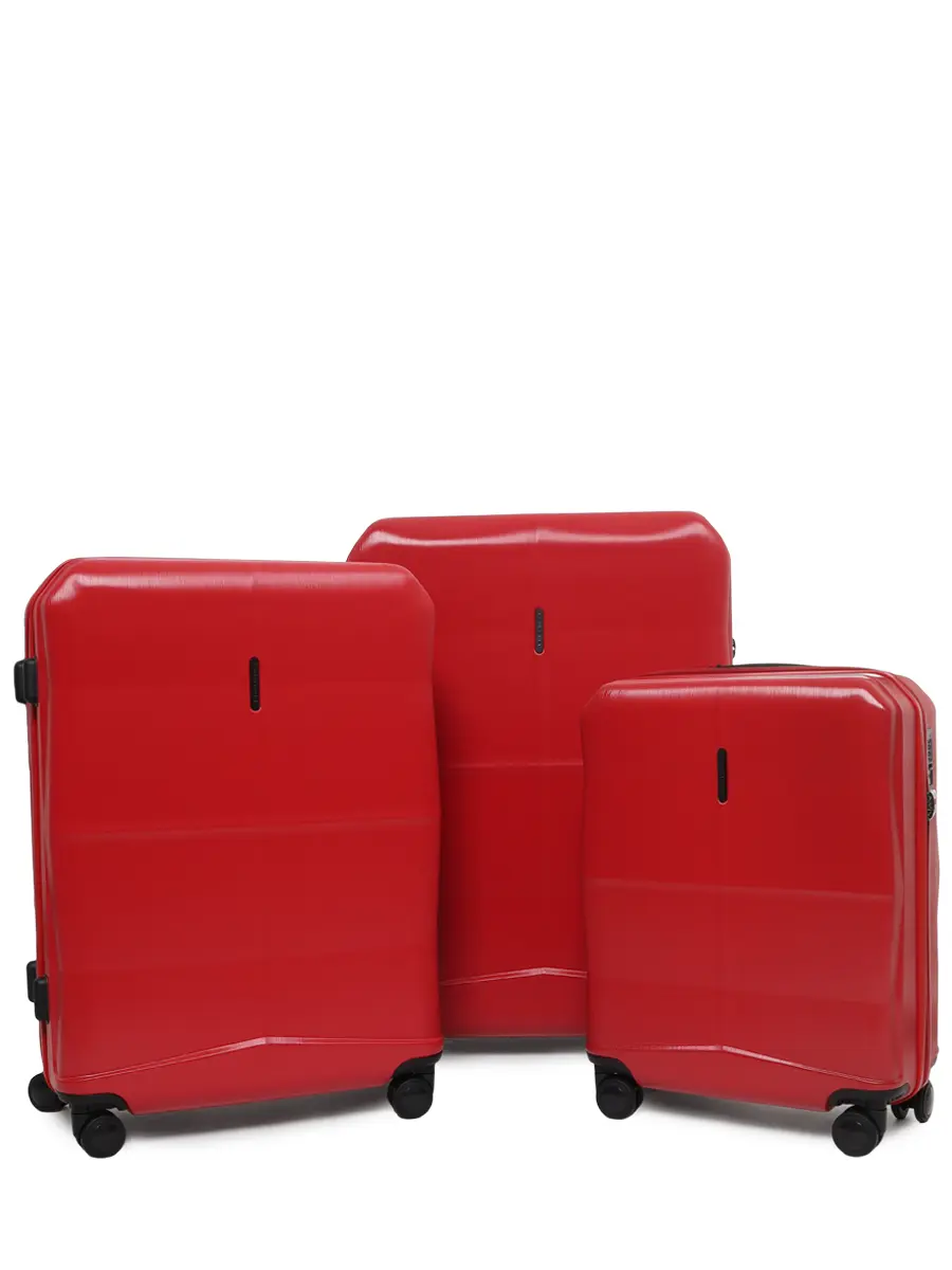 

Багаж из трех чемоданов, Красный, SERIE699 699S Rouge