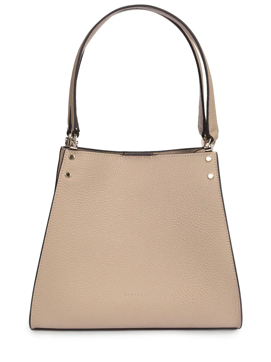 

Сумка кожаная Hebdo, Бежевый, HEBDO 77031 Mastic