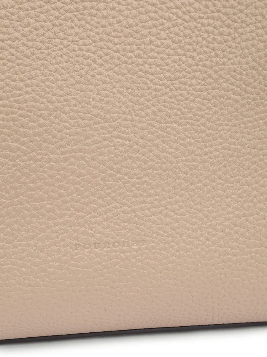 Сумка кожаная Hebdo POURCHET HEBDO 77031 Mastic Бежевый  Фото 5