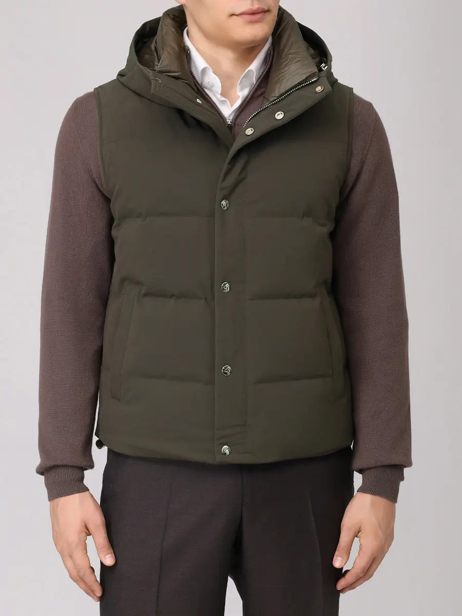 Жилет стеганый MONTECORE F09MUWX582A-185-97-GRAPHITE GREY Серый  Фото 4