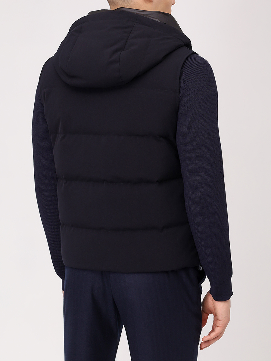 Жилет стеганый MONTECORE F09MUWX582A-185-89-DARK BLUE Синий  Фото 3