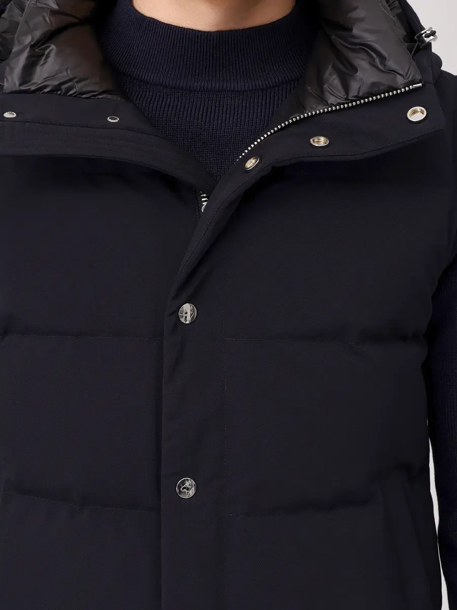 Жилет стеганый MONTECORE F09MUWX582A-185-89-DARK BLUE Синий  Фото 5