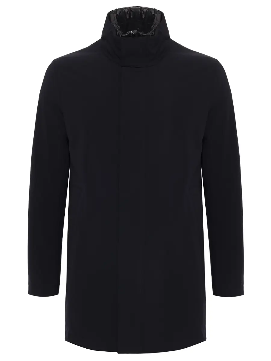 

Пуховик однотонный, Синий, F09MUCX914-185-89-DARK BLUE