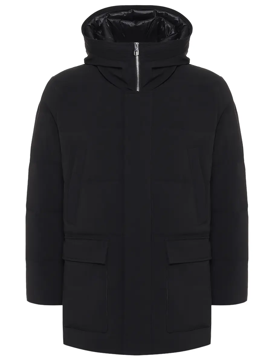 

Пуховик стеганый, Черный, F09MUCX738-185-99-BLACK