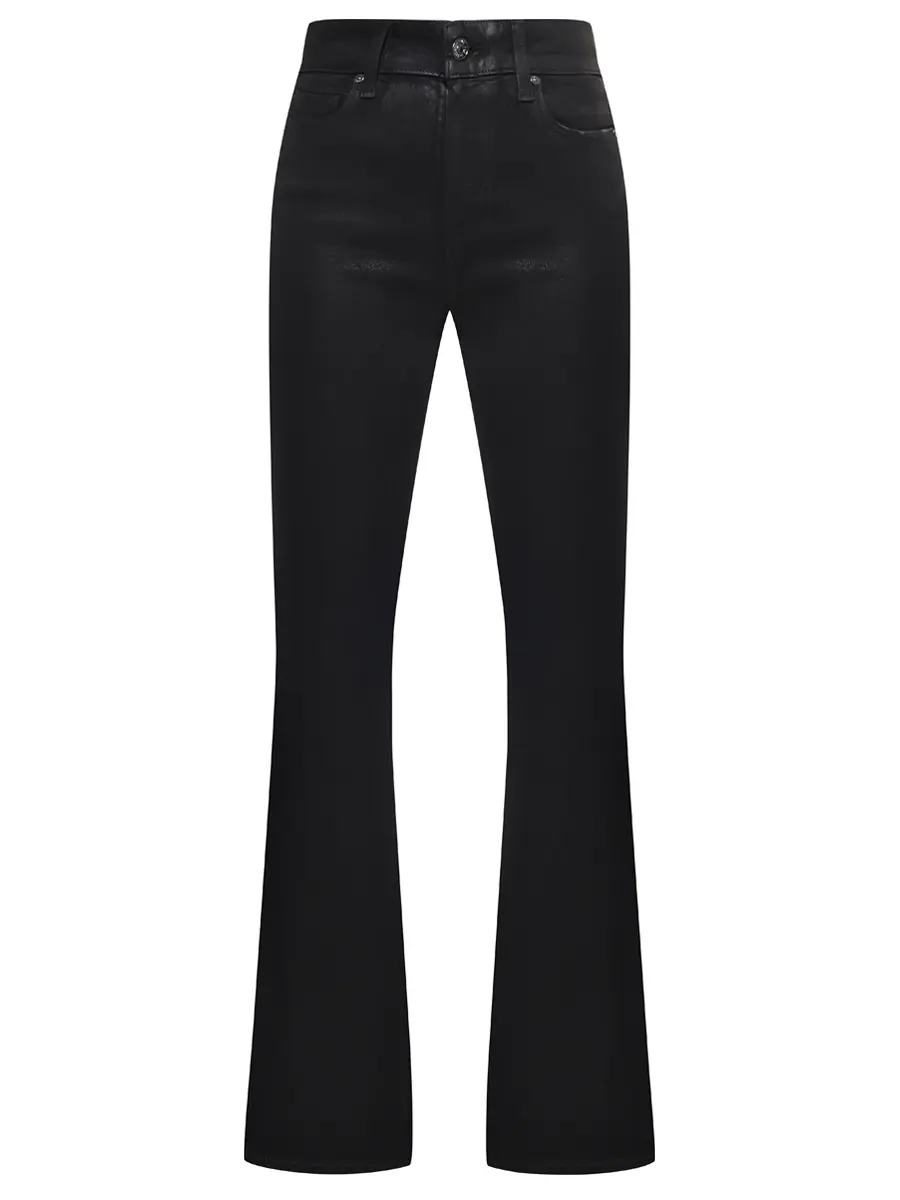 Джинсы-клеш PAIGE 6487901-3364 Черный 