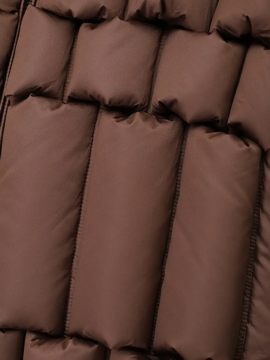 

Пуховик стеганый, Коричневый, CRDJ085 28