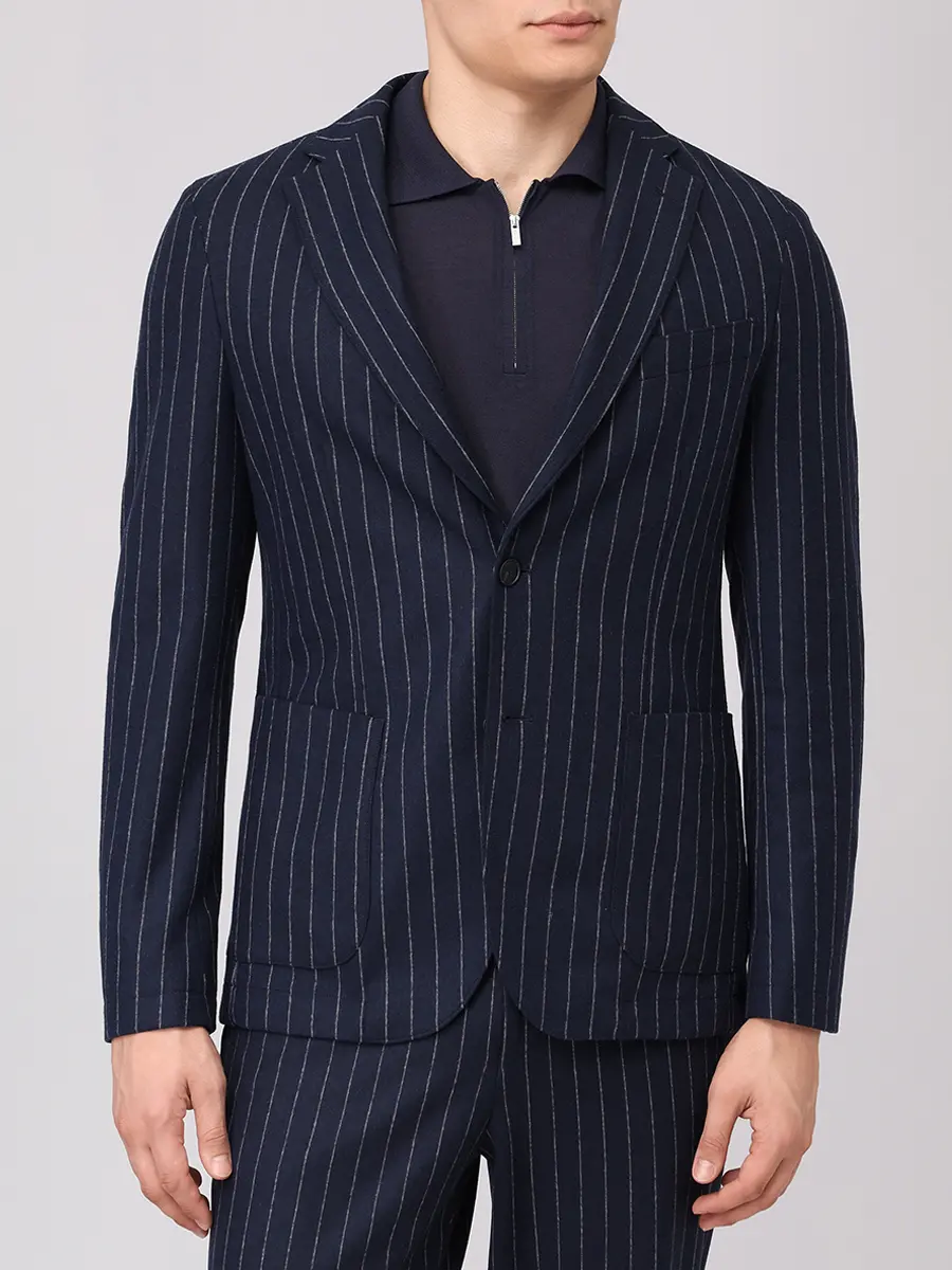 Костюм Slim Fit BOSS 50551539/50551518/404 Синий  Фото 4