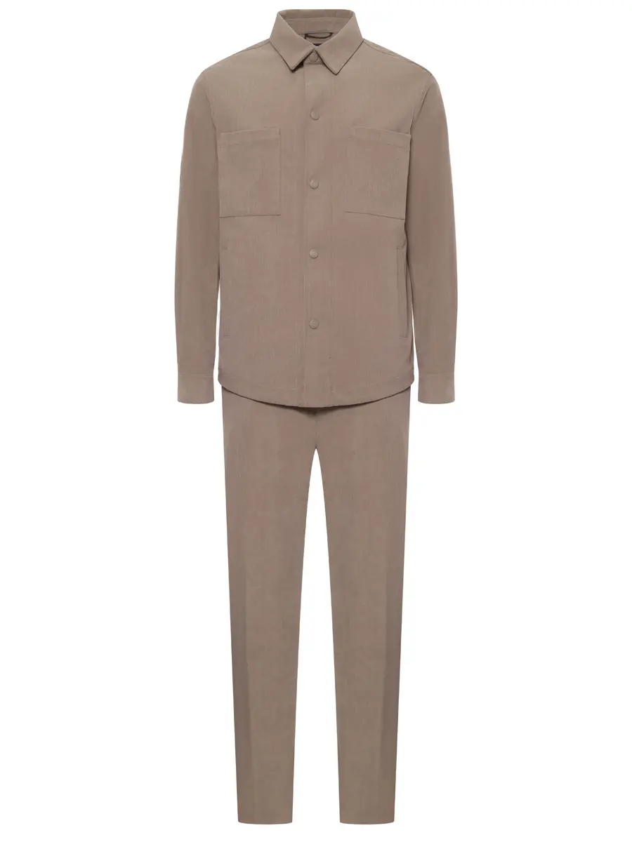 Костюм однотонный BOSS 50549389/50551683/245 Хаки 
