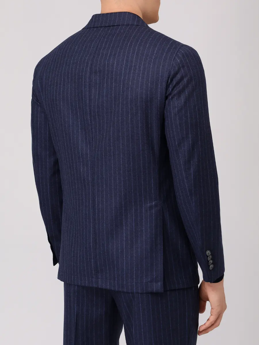 Костюм шерстяной BARBA NAPOLI 2506/00025/3505/00095/51073/0089 Синий  Фото 3