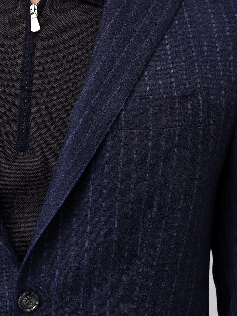 Костюм шерстяной BARBA NAPOLI 2506/00025/3505/00095/51073/0089 Синий  Фото 5