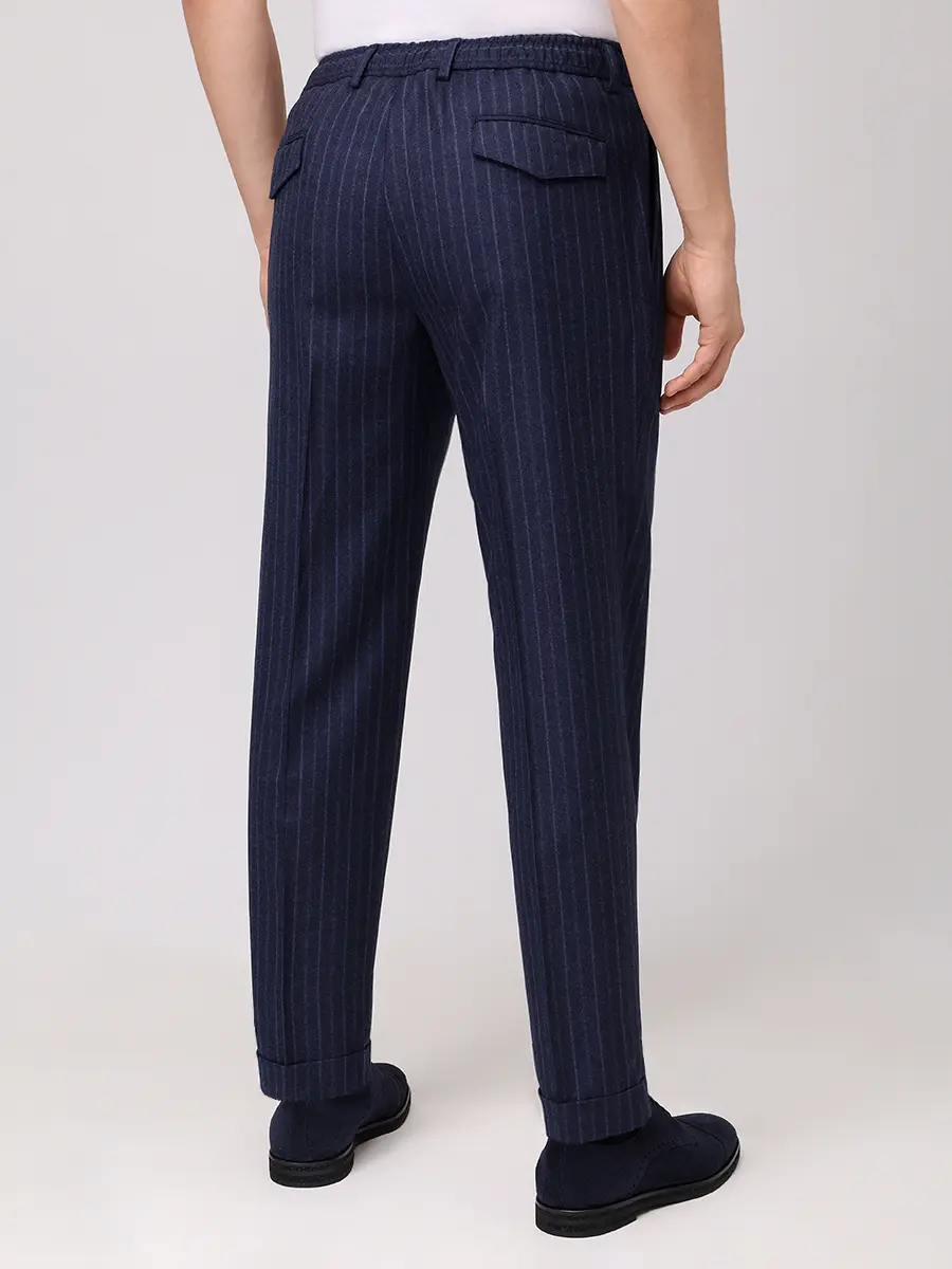 Костюм шерстяной BARBA NAPOLI 2506/00025/3505/00095/51073/0089 Синий  Фото 7