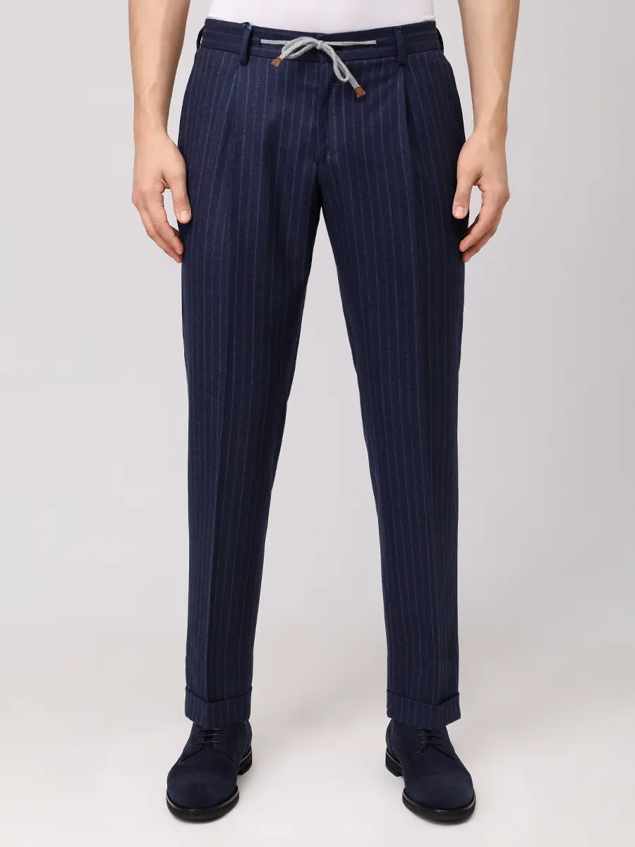 Костюм шерстяной BARBA NAPOLI 2506/00025/3505/00095/51073/0089 Синий  Фото 8