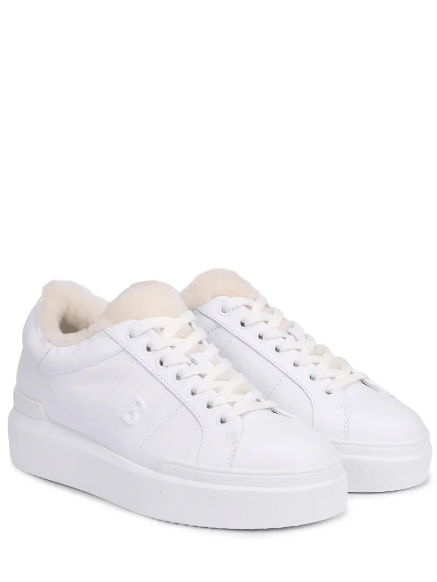 Кеды кожаные на меху Hollywood BOGNER HOLLYWOOD31 22540013_010 Белый  Фото 2