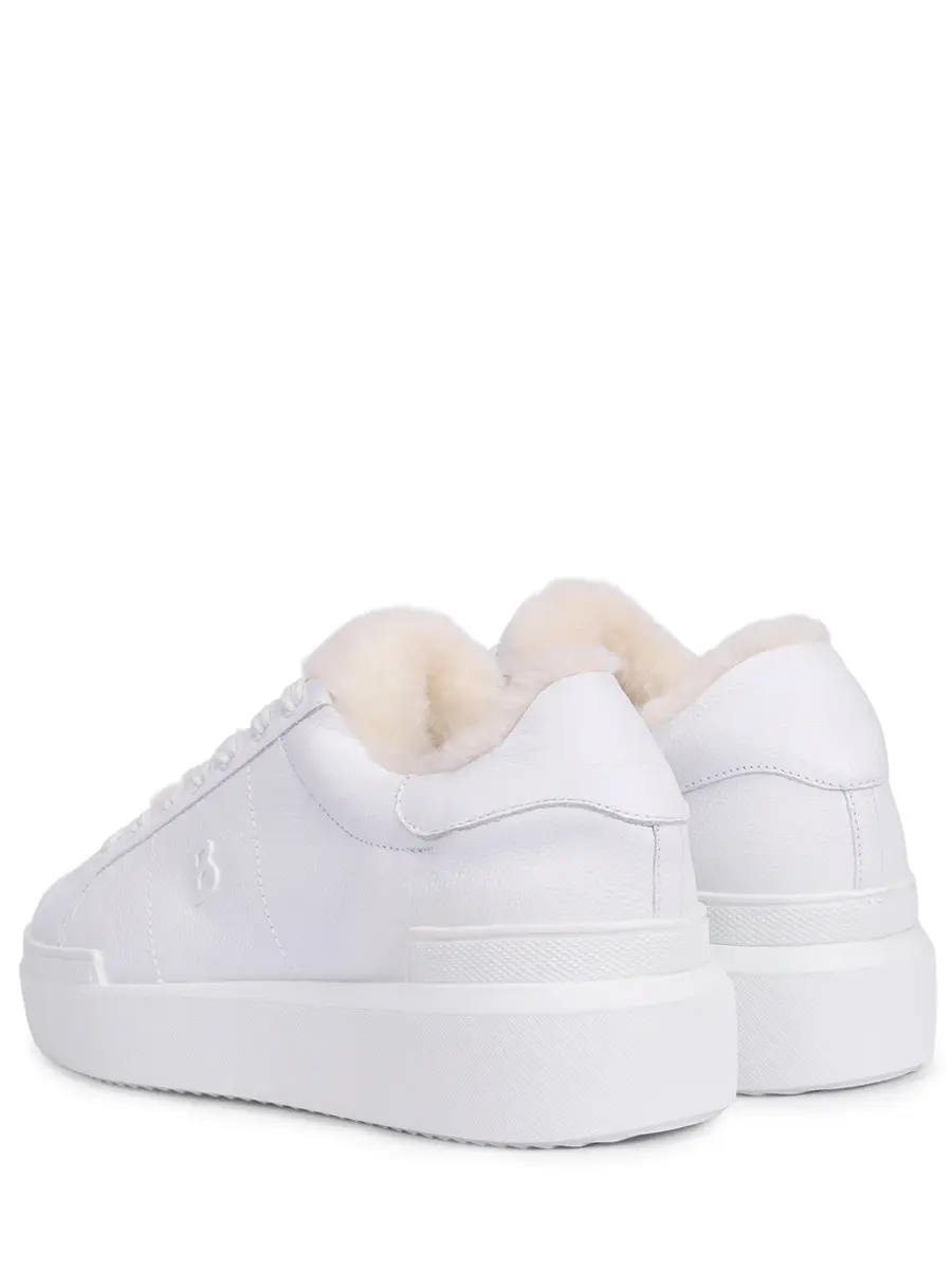 Кеды кожаные на меху Hollywood BOGNER HOLLYWOOD31 22540013_010 Белый  Фото 4