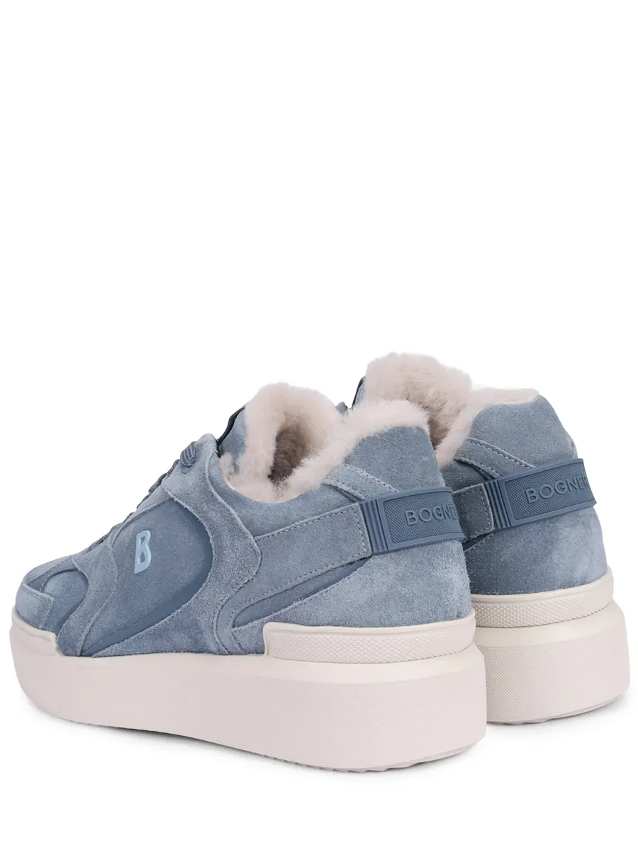 Кеды замшевые на меху Hollywood BOGNER HOLLYWOOD34 22540043_066 Голубой  Фото 4