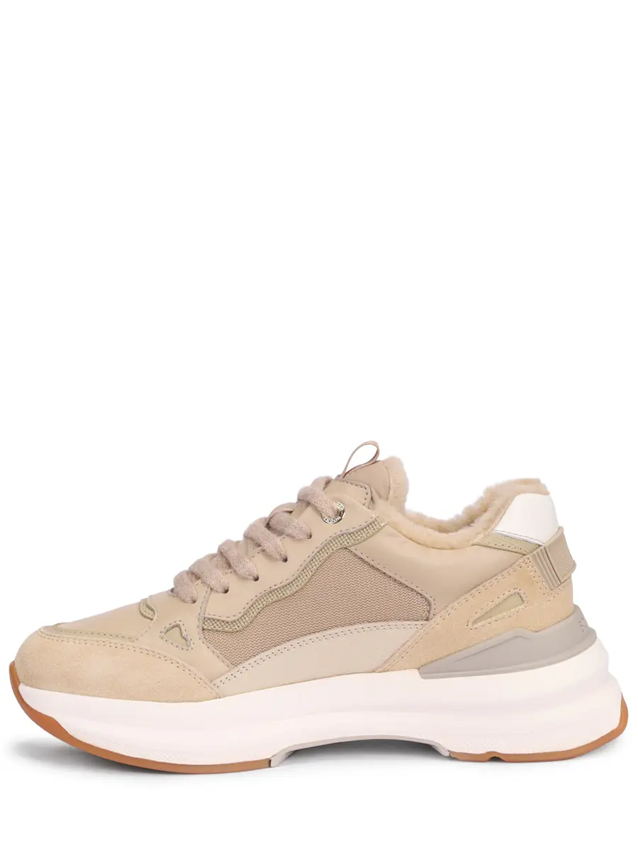 Кроссовки комбинированные на меху BOGNER CTP25 L2 22540413_004 Бежевый  Фото 3