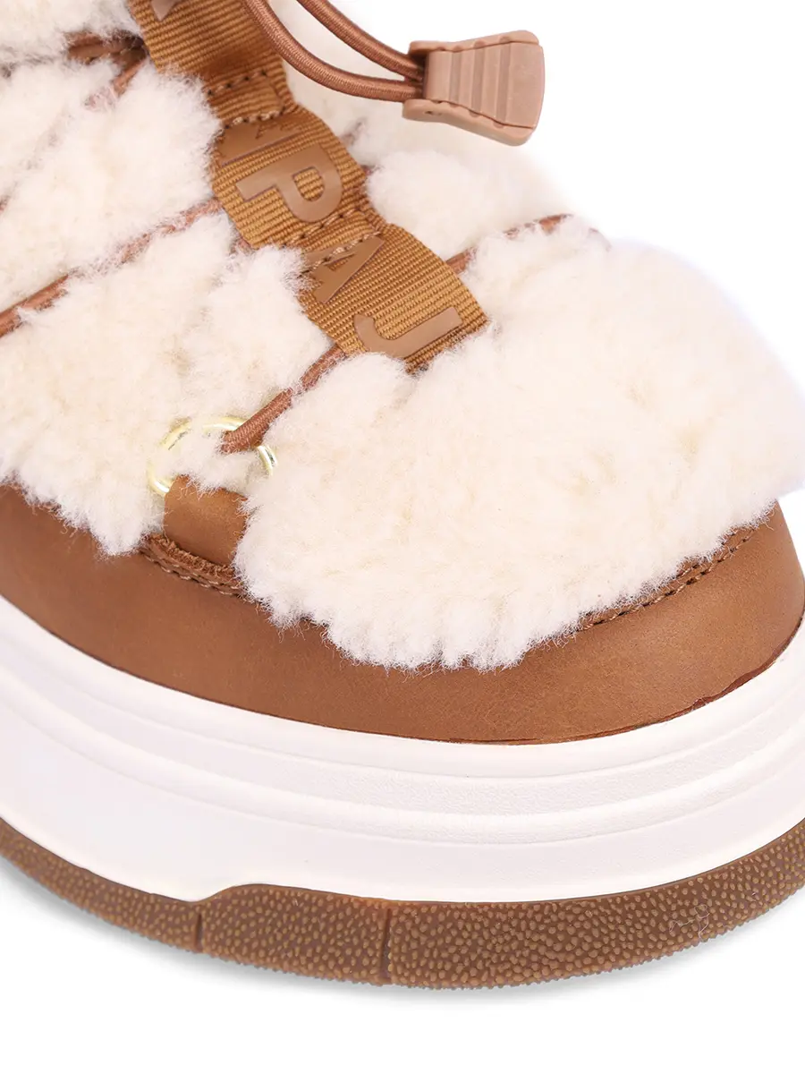 Ботинки с экомехом PAJAR J3W5JANIE Коричневый  Фото 5