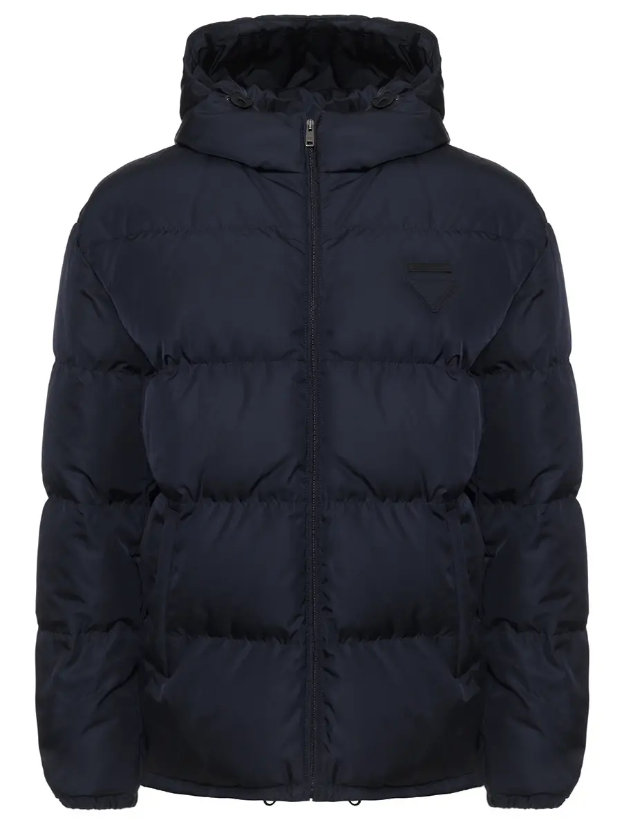Пуховик стеганый PRADA SGC922 11C9 F0SVF Синий 