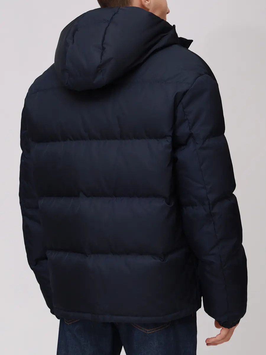 Пуховик стеганый PRADA SGC922 11C9 F0SVF Синий  Фото 3