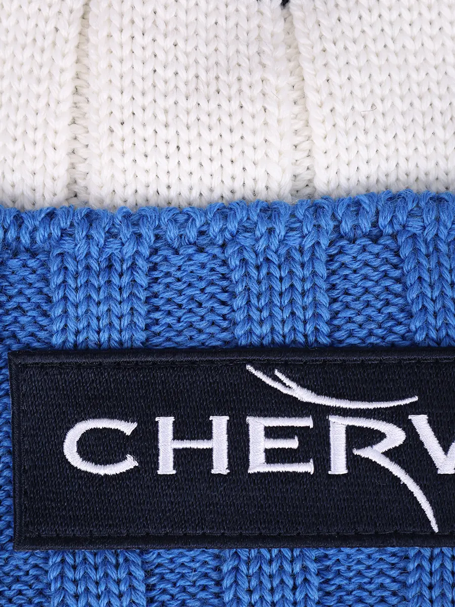 Шапка шерстяная Wanti CHERVO W0336-F0008-5004 Синий  Фото 3