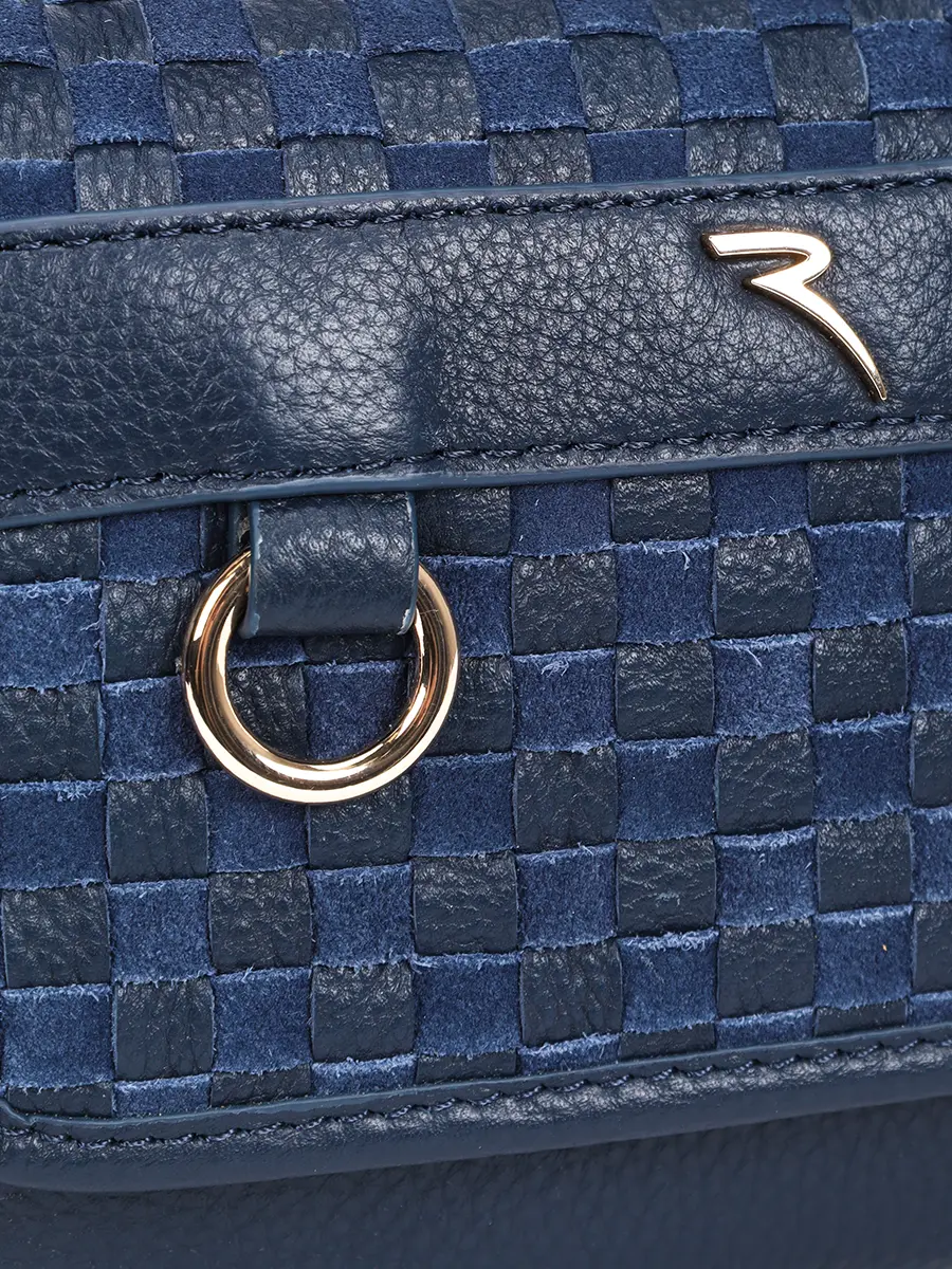 Сумка кожаная Bridget CHERVO B0030-T0301-599 BRIDGET Синий  Фото 5