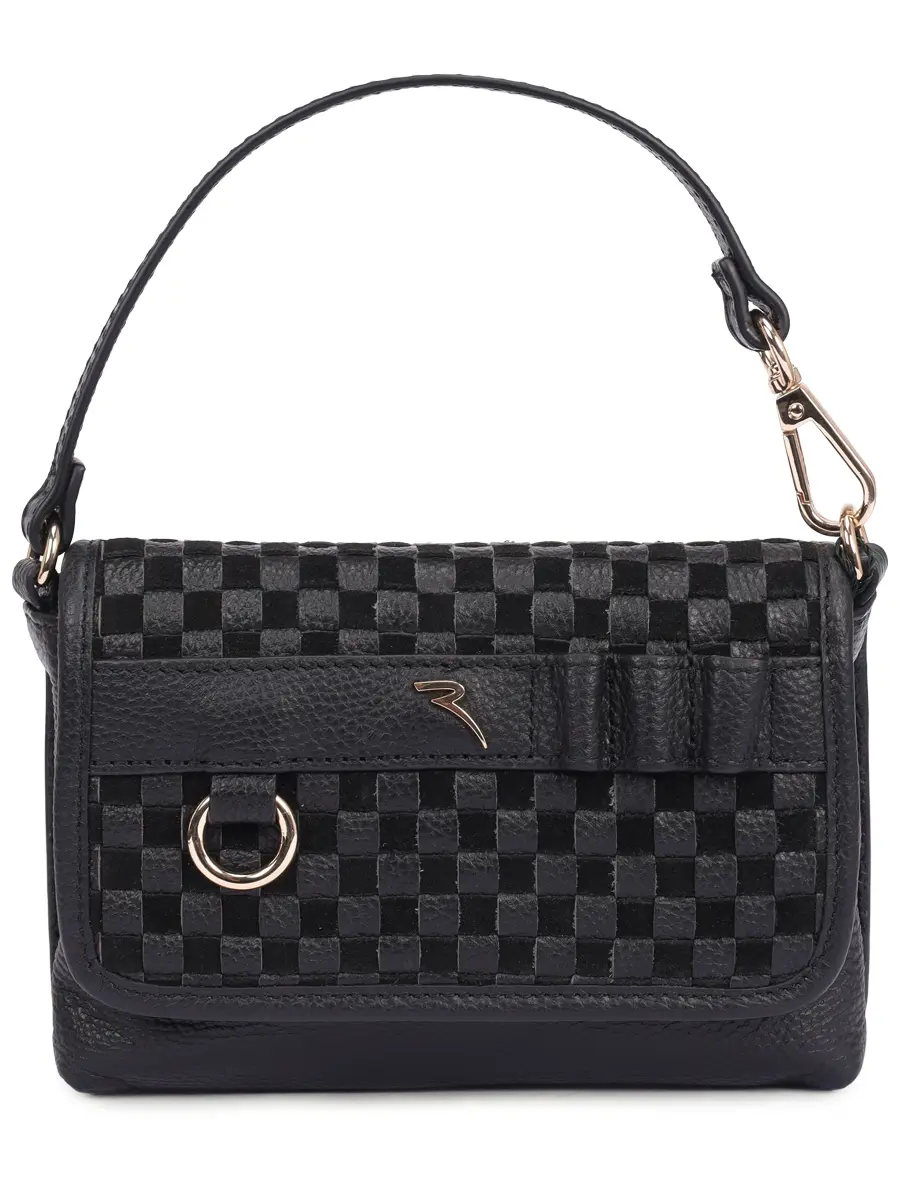 Сумка кожаная Bridget CHERVO B0030-T0301-999 BRIDGET Черный 