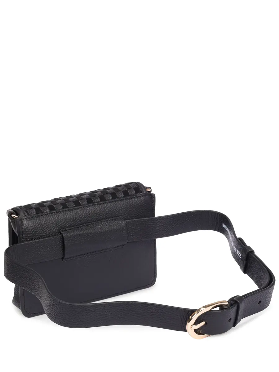 Сумка кожаная Bridget CHERVO B0030-T0301-999 BRIDGET Черный  Фото 3