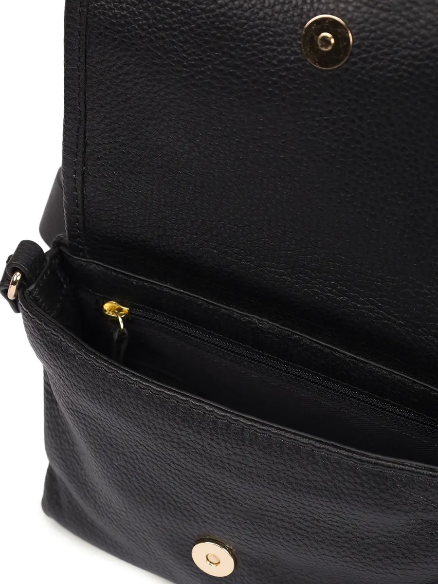 Сумка кожаная Bridget CHERVO B0030-T0301-999 BRIDGET Черный  Фото 4