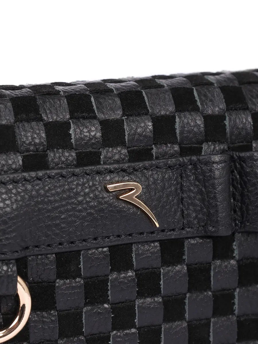 Сумка кожаная Bridget CHERVO B0030-T0301-999 BRIDGET Черный  Фото 5