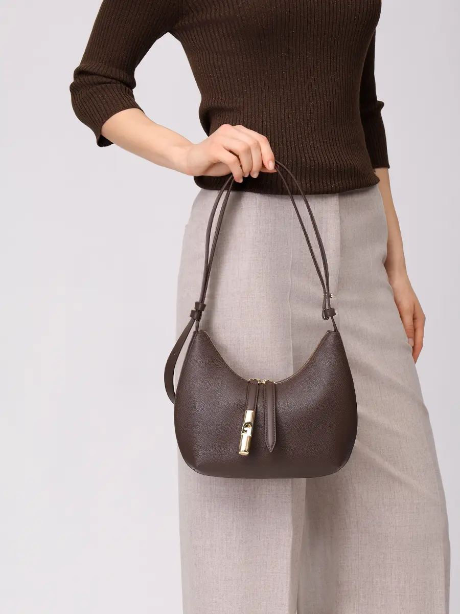 Сумка кожаная Goccia FURLA WB01500-BX3353-2460S Коричневый  Фото 2