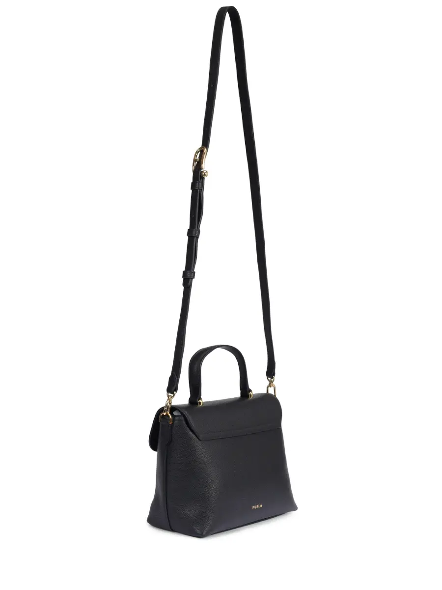 Сумка кожаная Moonlight FURLA WB01882-BX3036-O6000 Черный  Фото 3