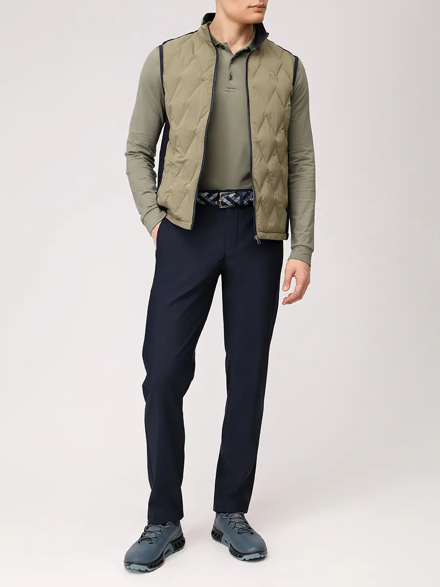 Жилет комбинированный CHERVO E0320-T0322-611 ESATTORE Синий  Фото 2