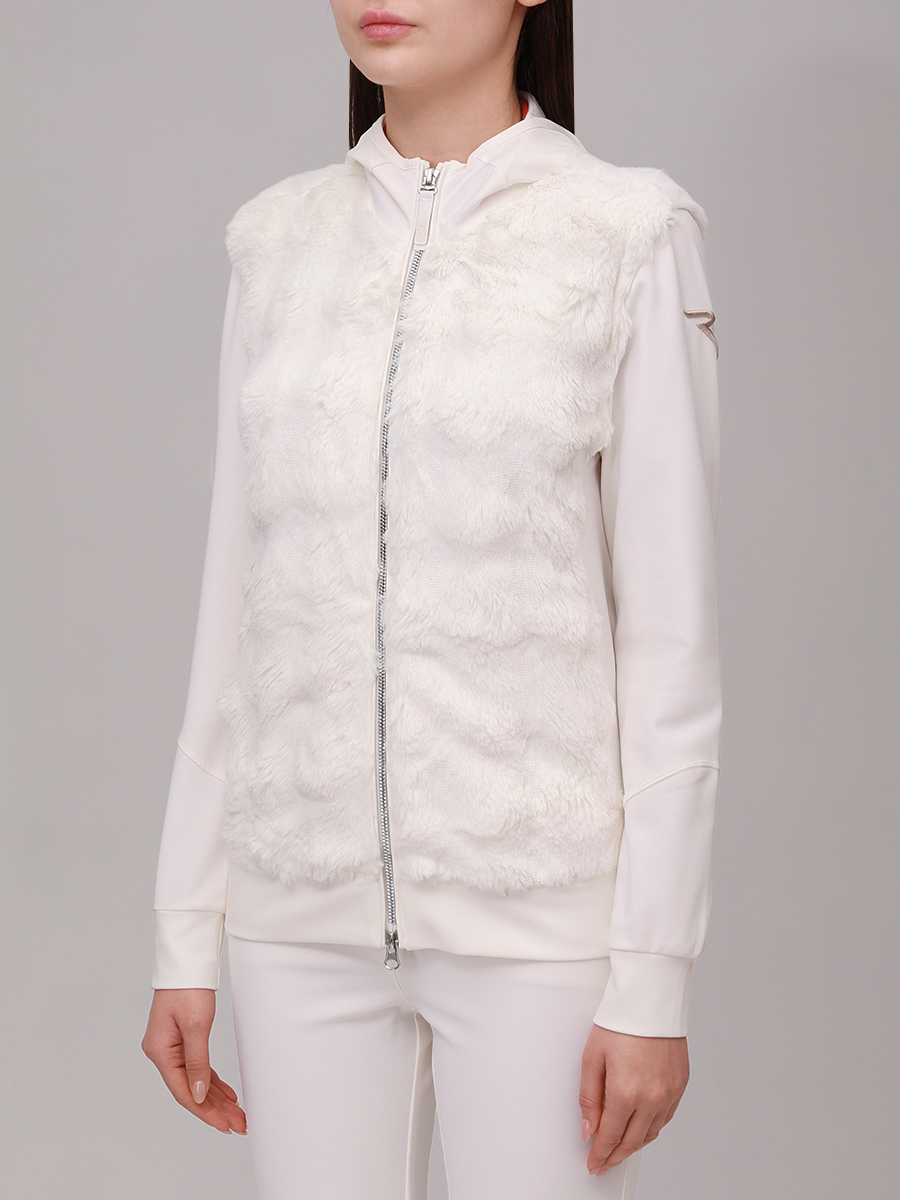 Олимпийка комбинированная Pacifica CHERVO P0432-T0349-120 PACIFICA Молочный Белый  Фото 4