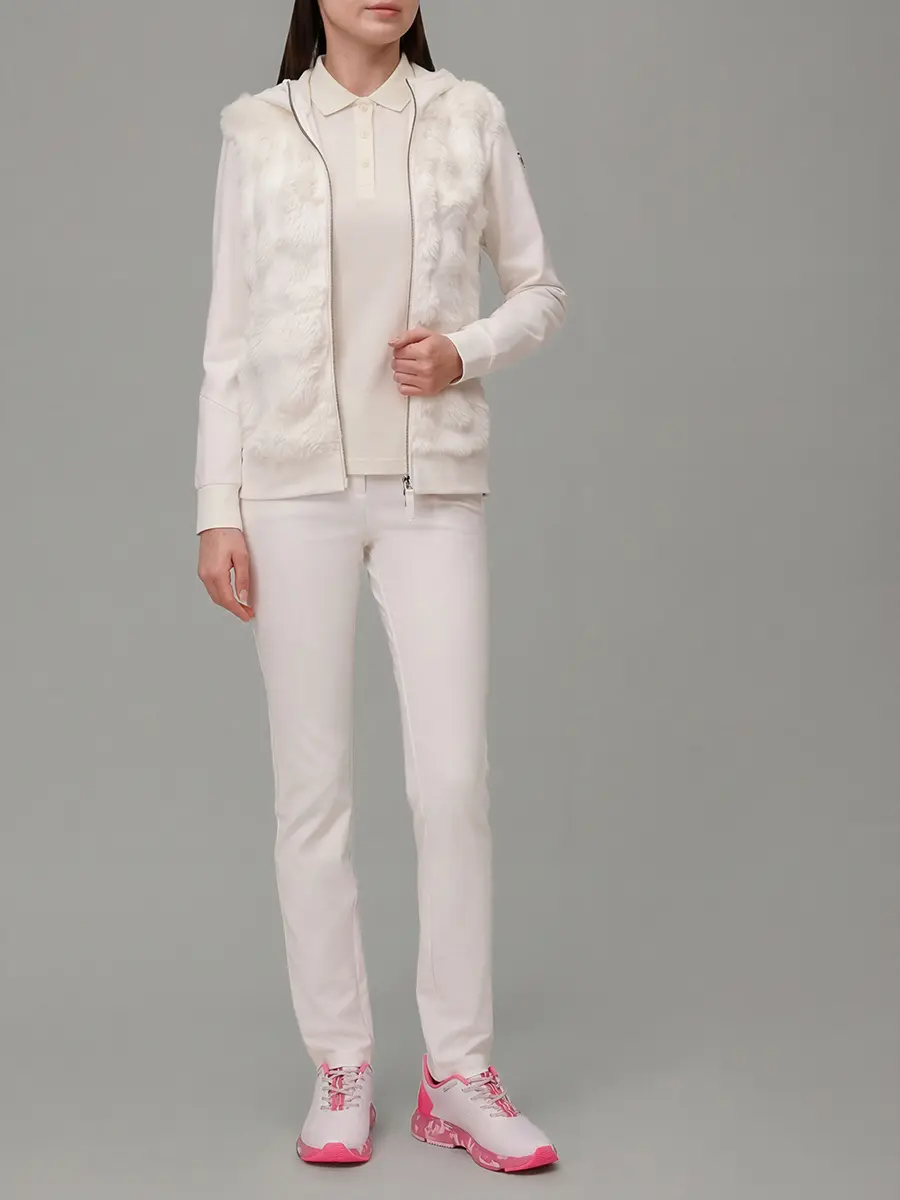 Олимпийка комбинированная Pacifica CHERVO P0432-T0349-120 PACIFICA Молочный Белый  Фото 2