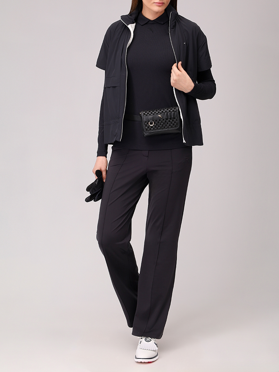 Поло однотонное Antagonista CHERVO A1190-T0052-999 ANTAGONISTA Черный  Фото 2