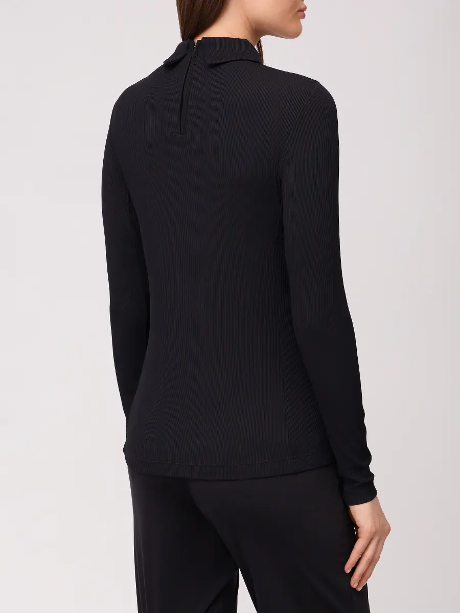 Поло однотонное Antagonista CHERVO A1190-T0052-999 ANTAGONISTA Черный  Фото 3