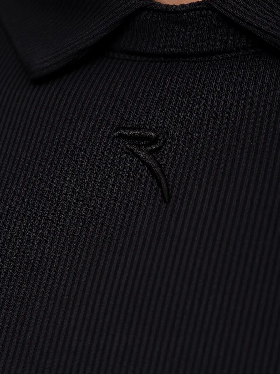 Поло однотонное Antagonista CHERVO A1190-T0052-999 ANTAGONISTA Черный  Фото 6