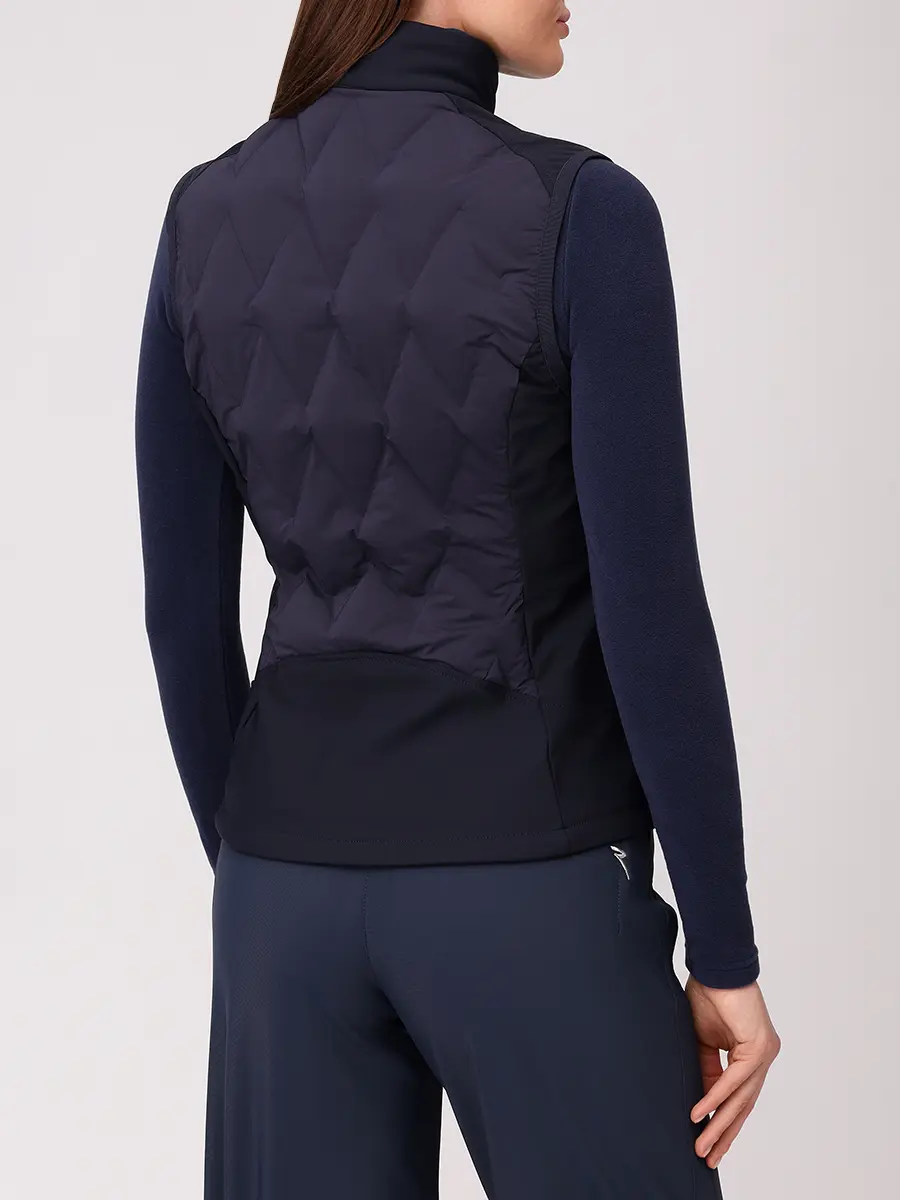 Жилет стеганый Esploratrice CHERVO E0322-T0322-599 ESPLORATRICE Синий  Фото 3