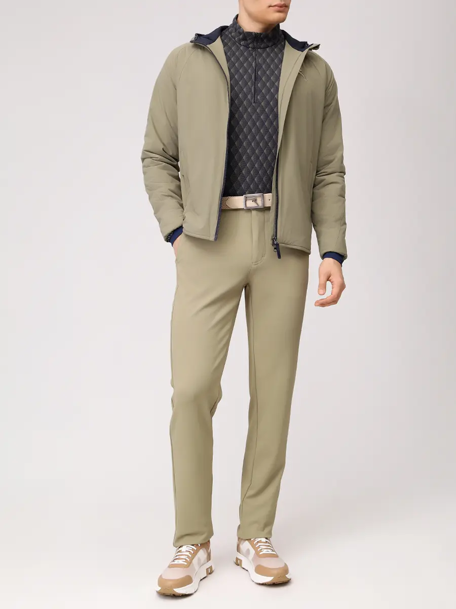 Брюки SOMMELIER CHERVO S0896-T0361-611 SOMMELIER Зеленый  Фото 2