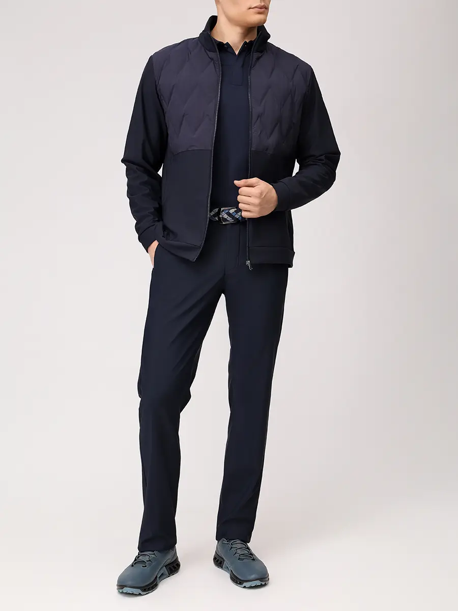 Поло однотонное CHERVO A1198-T0055-599 AZTECO Синий  Фото 2