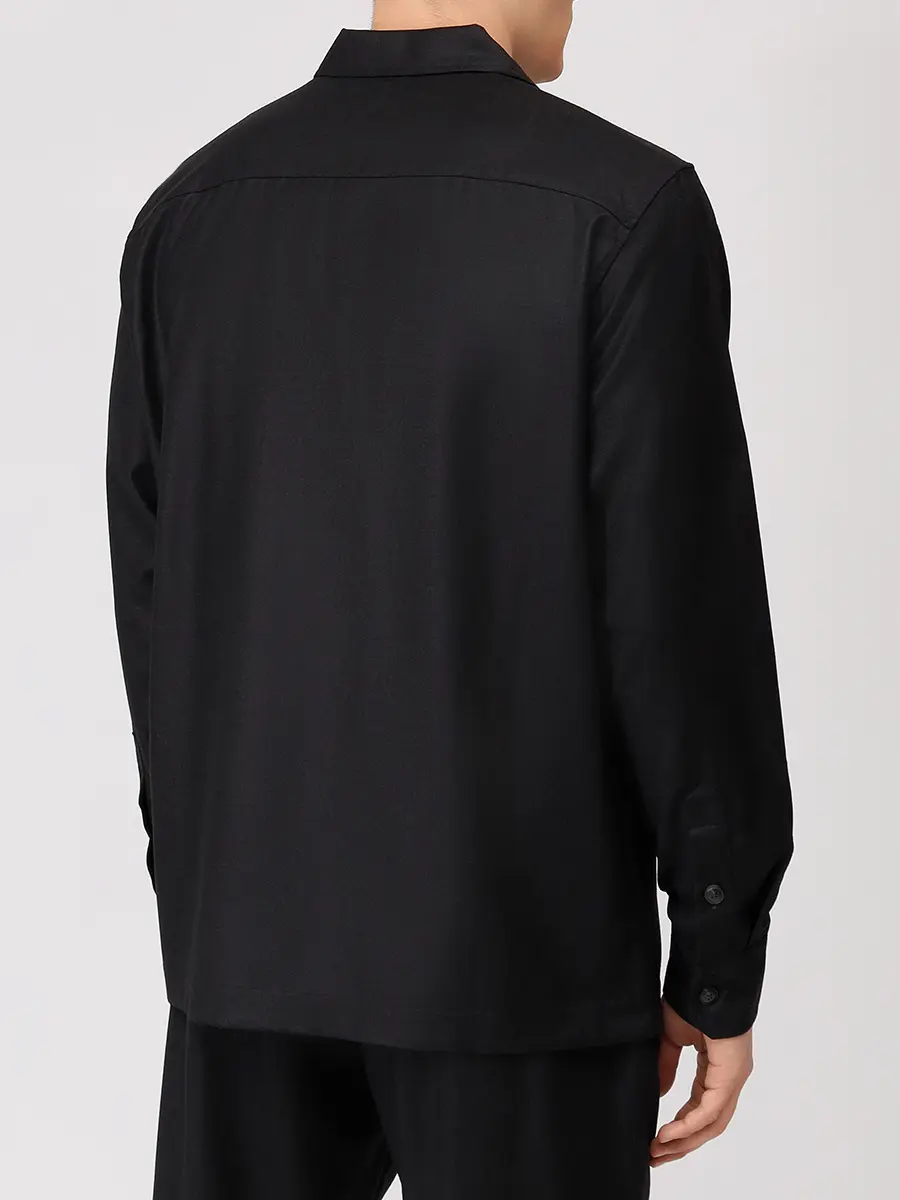 Костюм шерстяной CAPOBIANCO 19M501/808.FA00.999T Черный  Фото 3