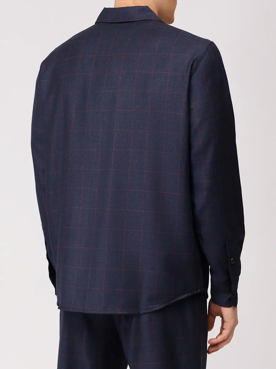 Костюм шерстяной CAPOBIANCO 19M507/808.FM00.200T Синий  Фото 3