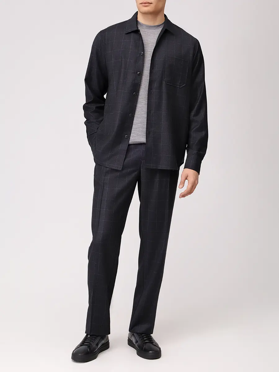 Костюм шерстяной CAPOBIANCO 19M507/808.FM00.907T Серый  Фото 2