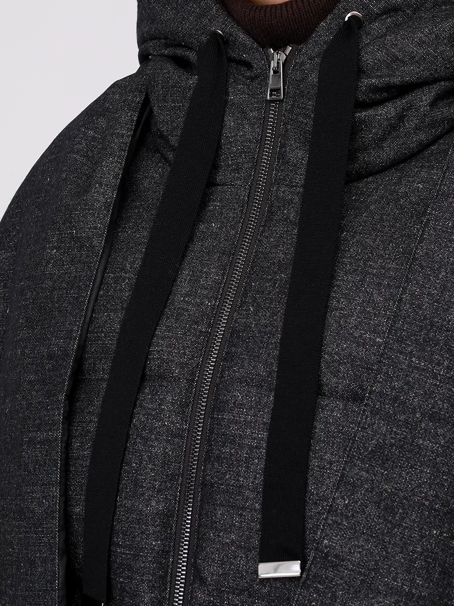 Куртка стеганая LORENA ANTONIAZZI I2502PI47A/I2502SP25A_5129 997 Серый  Фото 6